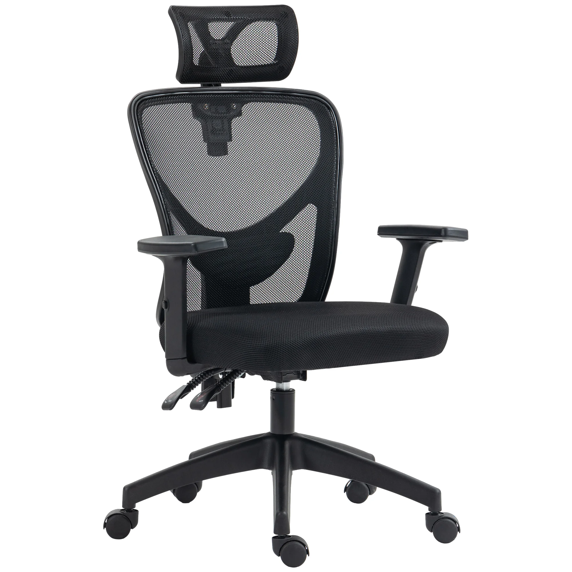 High Back Ergonomic Computer Home Office Chair,Mesh Task Chair with Lumbar Back Support,Reclining Function,Adjustable Headrest,A
High Back Ergonomic Computer Home Office Chair,Mesh Task Chair with Lumbar Back Support,Reclining Function,Adjustable Headrest,A