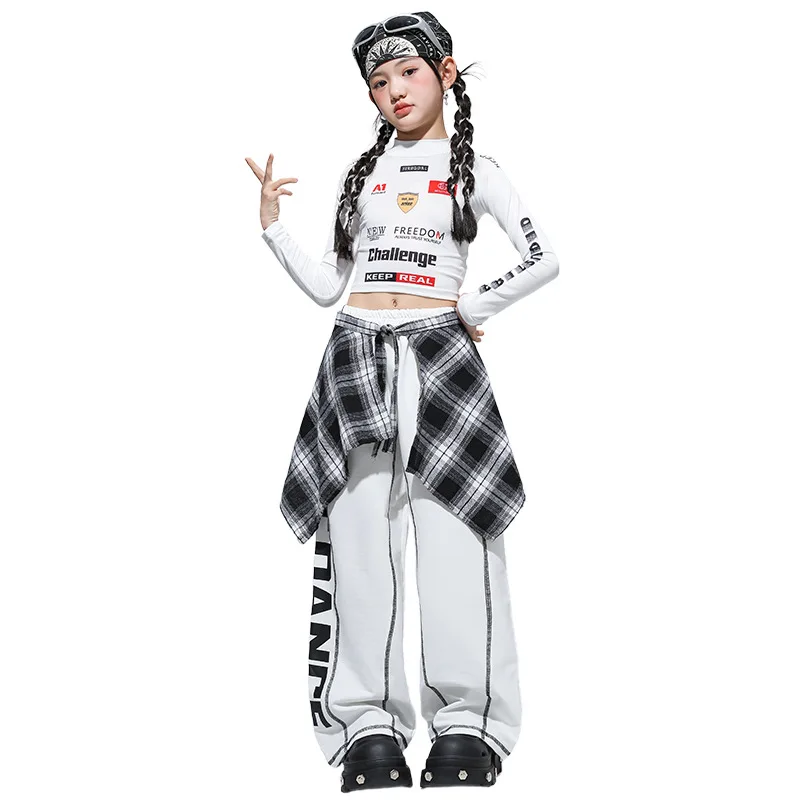 Kpop Dance Clothes Girls Jazz Stage Show Performance Outfit White Crop Top Denim Shorts Kid Runways Fashion Suit
Kpop Dance Clothes Girls Jazz Stage Show Performance Outfit White Crop Top Denim Shorts Kid Runways Fashion Suit