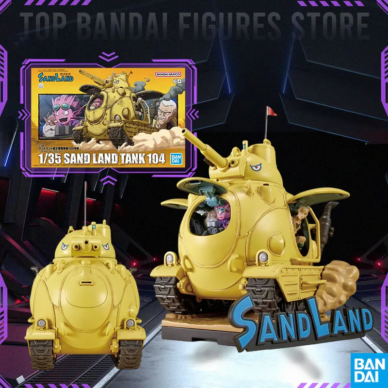Bandai Genuine SANDLAND 1/35 Tank104 In Stock Original Box Model Kit Assembly Action Figure Anime Collectible Toy Ornaments Gift
Bandai Genuine SANDLAND 1/35 Tank104 In Stock Original Box Model Kit Assembly Action Figure Anime Collectible Toy Ornaments Gift