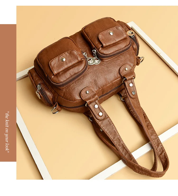 Pu Leather Simple Pure Color Casual European and American Single Shoulder Crossbody Handbag for Women
Pu Leather Simple Pure Color Casual European and American Single Shoulder Crossbody Handbag for Women