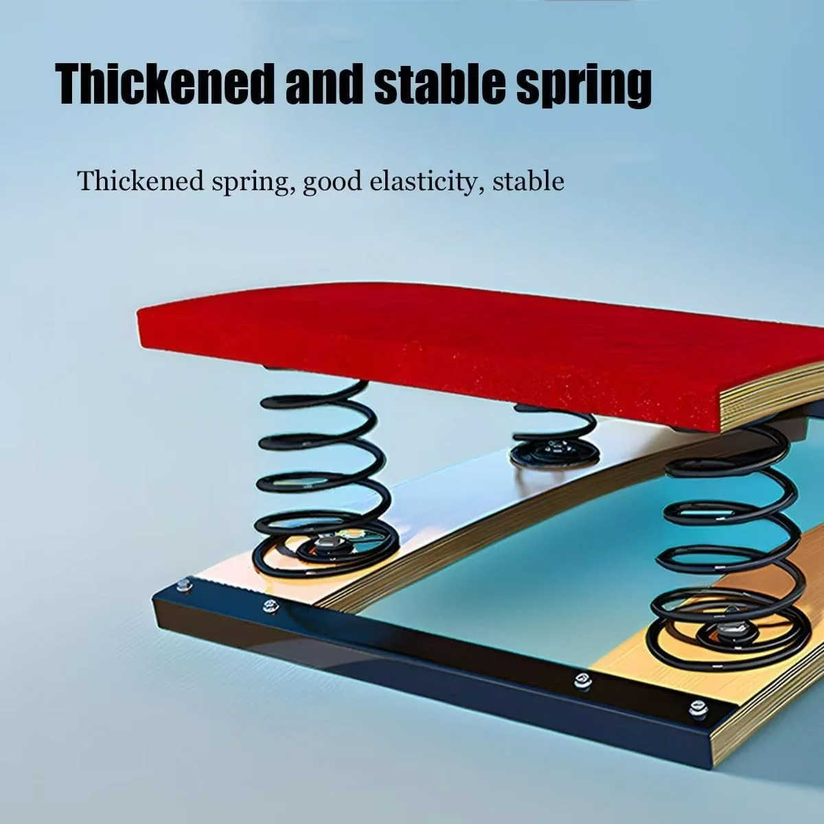 Профессиональный трамплинт 120 см х 60 см х 26 см для спорта и развлечений для соревнований и тренировок
Профессиональный трамплинт 120 см х 60 см х 26 см для спорта и развлечений для соревнований и тренировок