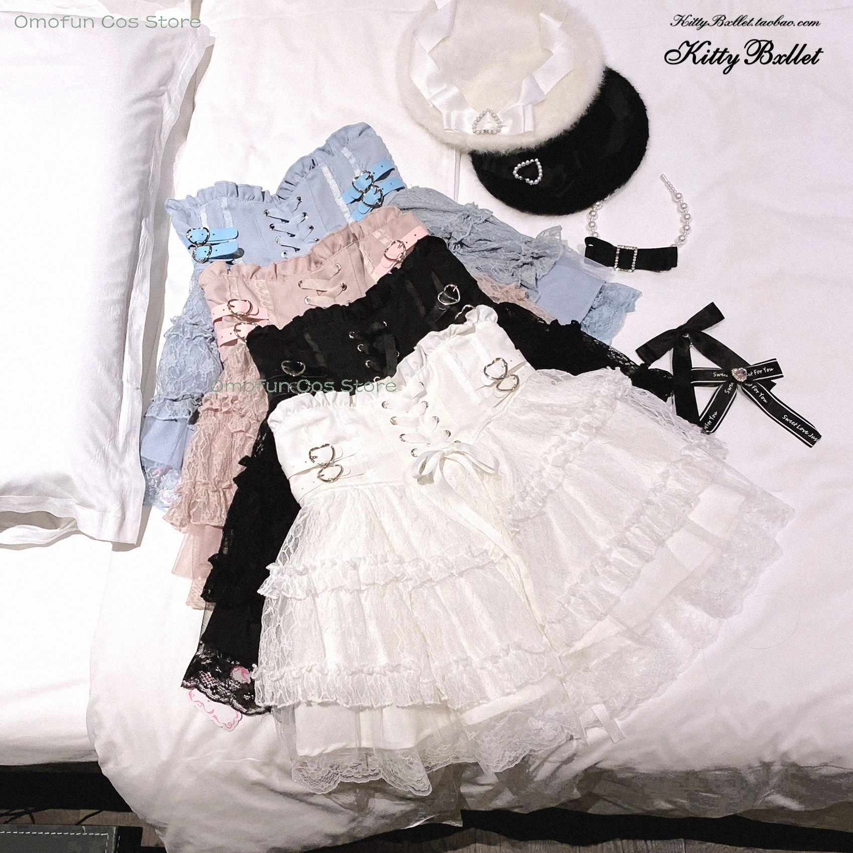 Jirei kai Outfits Japanese Yami-Kawaii Lace Trim Lace-up High Waist Lace-style Mini Skirt Fashion Women White Black Lolita Goth
Jirei kai Outfits Japanese Yami-Kawaii Lace Trim Lace-up High Waist Lace-style Mini Skirt Fashion Women White Black Lolita Goth