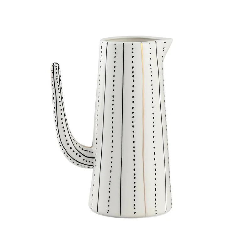 Современный простой ручная роспись керамический чайник в горошек модель комнаты орнамент гостиная журнальный столик бар
Современный простой ручная роспись керамический чайник в горошек модель комнаты орнамент гостиная журнальный столик бар