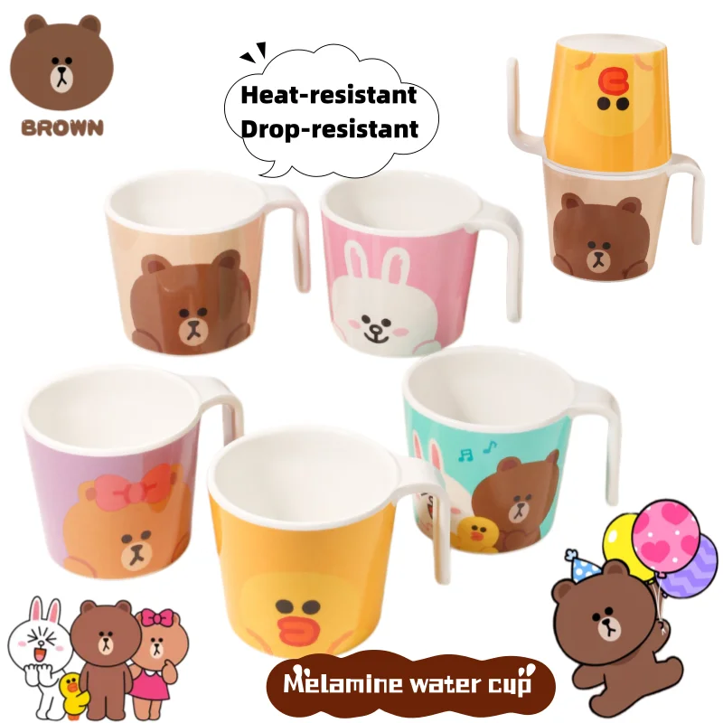 Brown Cony Choco Anime Cartoon Handle Water Cup, Cartoon High-Temperature Resistant Drop-Resistant Water Cup with Lid Tableware
Brown Cony Choco Anime Cartoon Handle Water Cup, Cartoon High-Temperature Resistant Drop-Resistant Water Cup with Lid Tableware
