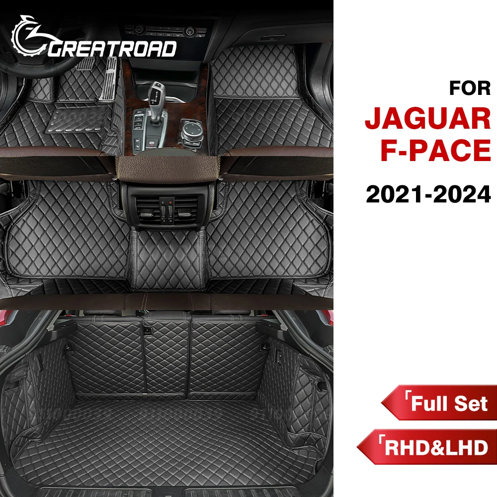 Автомобильные коврики и коврики для багажника для Jaguar F-PACE 2021 2022 2023 2024, индивидуальные автомобильные накладки на ножки, Автомобильный Ковер, крышка, аксессуары для интерьера
Автомобильные коврики и коврики для багажника для Jaguar F-PACE 2021 2022 2023 2024, индивидуальные автомобильные накладки на ножки, Автомобильный Ковер, крышка, аксессуары для интерьера