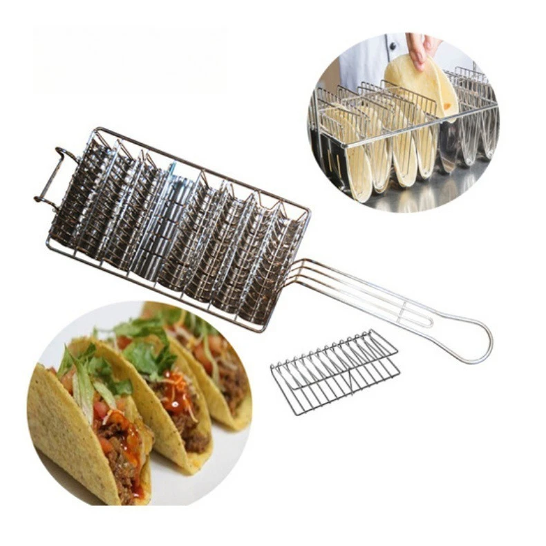 Mexican roll fried basket stainless steel 6 grids 4 grids setting mold setting
Mexican roll fried basket stainless steel 6 grids 4 grids setting mold setting