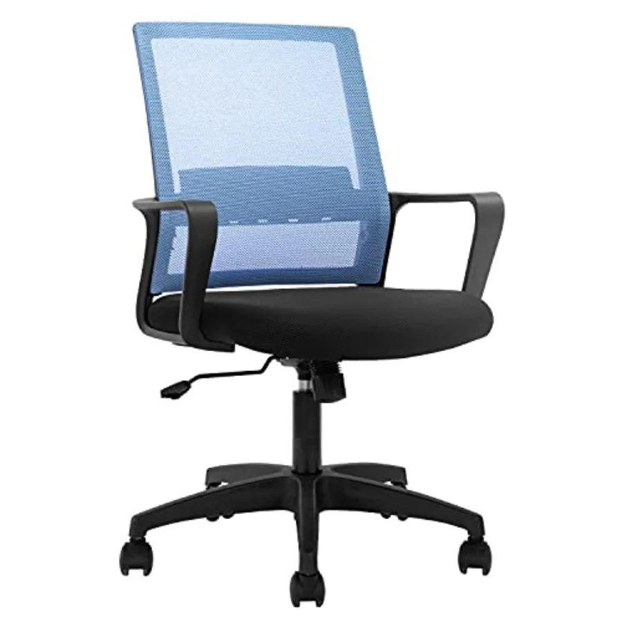 Office Chair Ergonomic Chair Mid Back Mesh Desk Chair Adjustable Height Swivel Mesh Chair Computer Chair with Armrest Lumbar Su
Office Chair Ergonomic Chair Mid Back Mesh Desk Chair Adjustable Height Swivel Mesh Chair Computer Chair with Armrest Lumbar Su