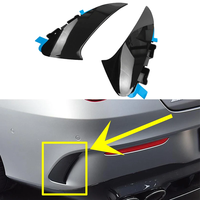 Car Rear Bumper Side Fender Canard Spoiler Splitter Lip For Mercedes Benz W118 CLA35 CLA45 CLA180 CLA200 CLA250 AMG 2020+
Car Rear Bumper Side Fender Canard Spoiler Splitter Lip For Mercedes Benz W118 CLA35 CLA45 CLA180 CLA200 CLA250 AMG 2020+