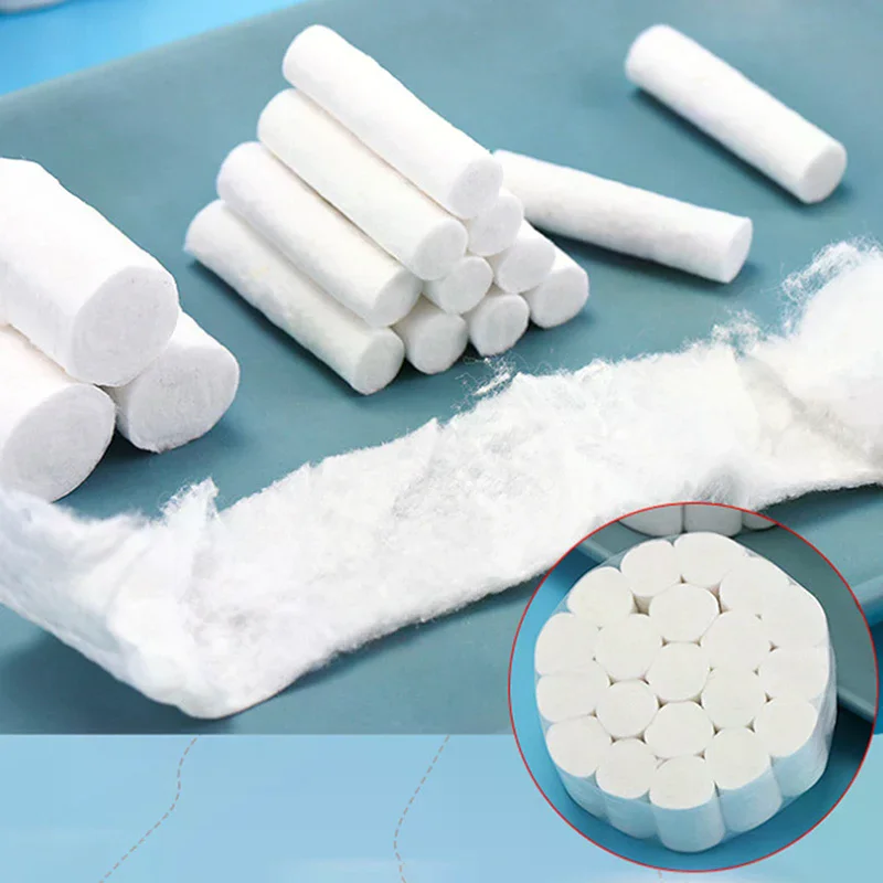 Disposable 100% Cotton Dental Cotton Roll Dentist Material Teeth Whitening Product High Absorbent Hemostatic Surgical Supplies
Disposable 100% Cotton Dental Cotton Roll Dentist Material Teeth Whitening Product High Absorbent Hemostatic Surgical Supplies