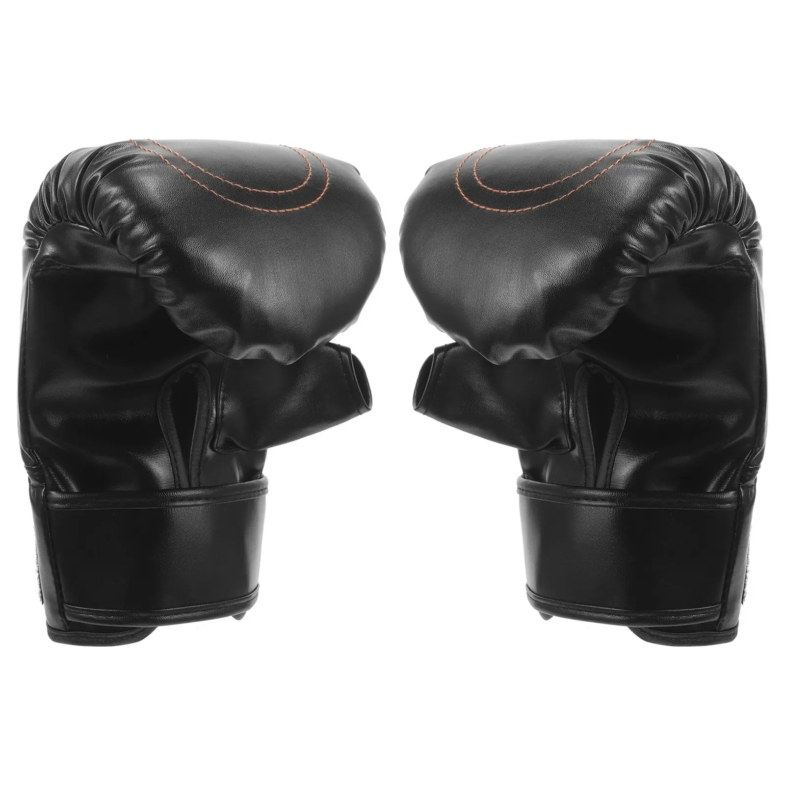 1 Pair Black Fingerless Boxing Gloves for Adults Kids Ergonomic Design Lightweight Kickboxing Training Equipment Sparring
1 Pair Black Fingerless Boxing Gloves for Adults Kids Ergonomic Design Lightweight Kickboxing Training Equipment Sparring