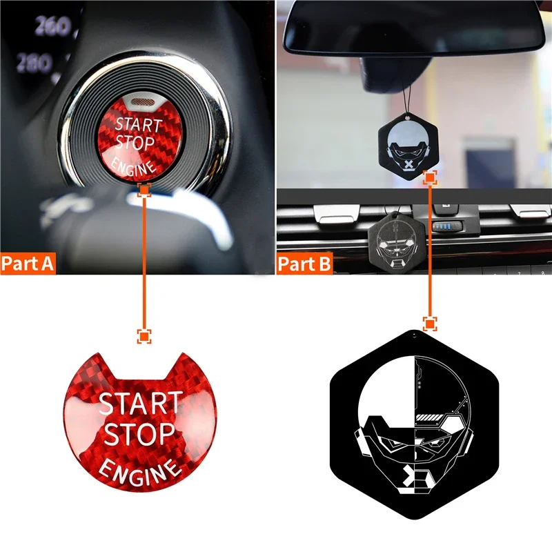 Interior Decor Carbon Fiber Car Start Stop Engine Push Button Decorative Stickers for Infiniti Nissan Sunshine Bluebird Tiida
Interior Decor Carbon Fiber Car Start Stop Engine Push Button Decorative Stickers for Infiniti Nissan Sunshine Bluebird Tiida
