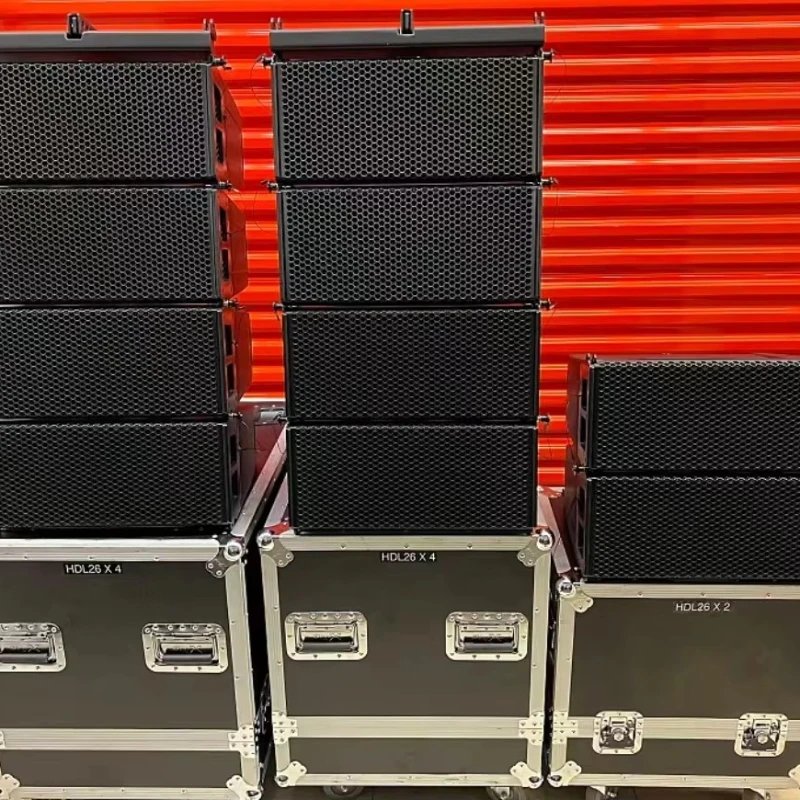 HDL 26-A Dual 6 Inch 2 Way Active Line Array Speakers DJ Stage Sound System PA Audio Passive Powered Speakers
HDL 26-A Dual 6 Inch 2 Way Active Line Array Speakers DJ Stage Sound System PA Audio Passive Powered Speakers