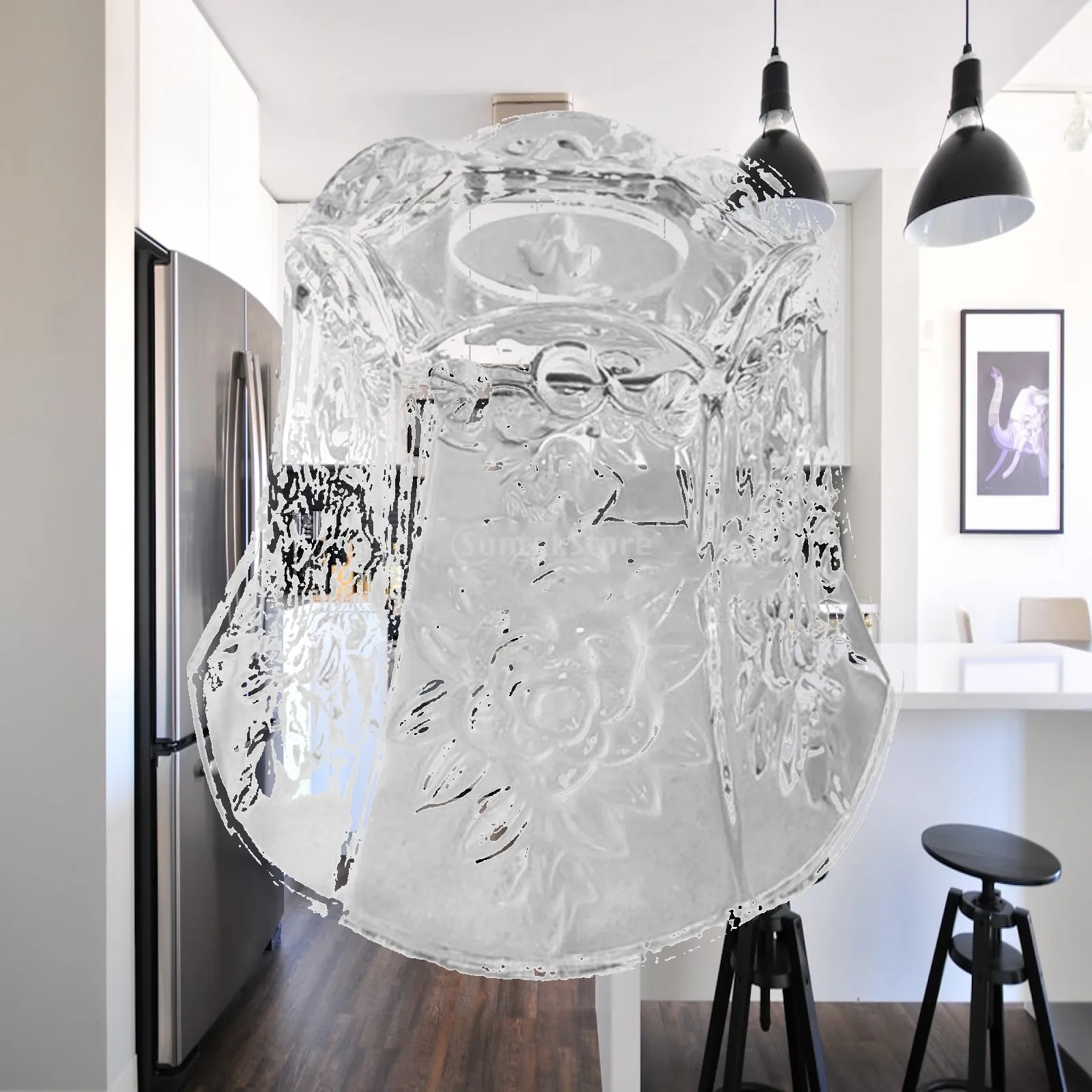 Glass Carved Lamp Shade Flower Design Chandelier Cover Hanging Ceiling Light Shade for Hotel Restaurant Bar
Glass Carved Lamp Shade Flower Design Chandelier Cover Hanging Ceiling Light Shade for Hotel Restaurant Bar