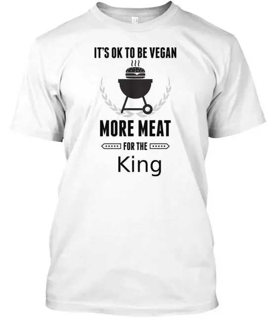 King More Meat For Us Bbq It Ok To Be Vegan Футболка Made in USA от S до 5XL
King More Meat For Us Bbq It Ok To Be Vegan Футболка Made in USA от S до 5XL