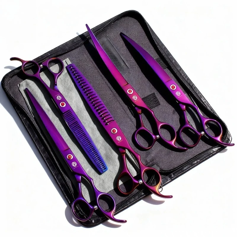 8" Professional Pet Dog Cat Grooming Scissors Thinning Shears Japanese Stainless Steel Sharp Precision Blades 3005
8" Professional Pet Dog Cat Grooming Scissors Thinning Shears Japanese Stainless Steel Sharp Precision Blades 3005