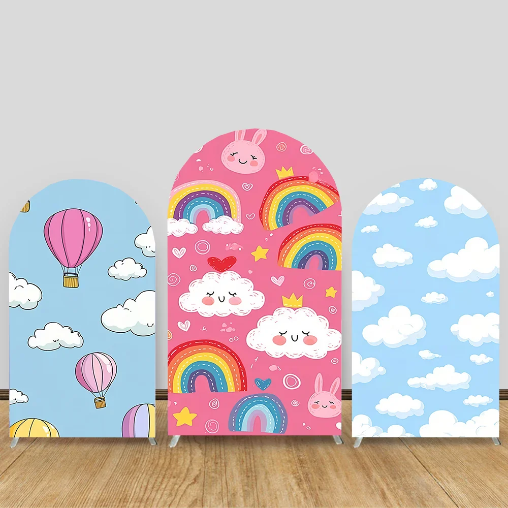 Rainbow Arch Backdrop Cover Party Decoration Baby Shower Birthday Party Custom Arched Background Stretch Fabric
Rainbow Arch Backdrop Cover Party Decoration Baby Shower Birthday Party Custom Arched Background Stretch Fabric