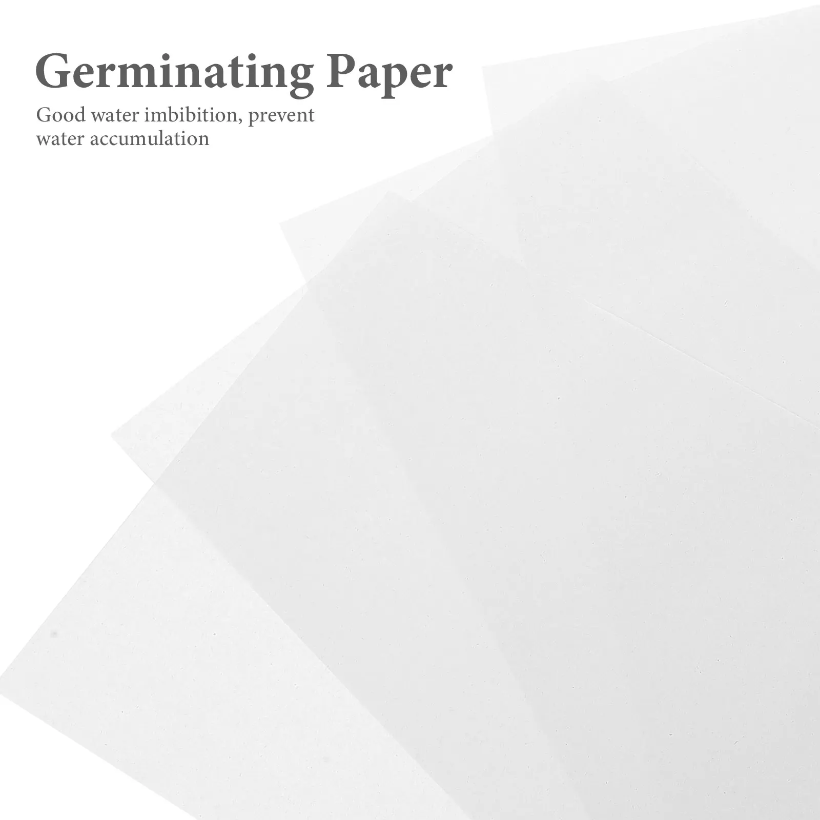100 pcs Germinating Papers Durable Planting Accessories Seedling Trays Water Imbibition Prevent Accumulation Sprouts Mung Bean
100 pcs Germinating Papers Durable Planting Accessories Seedling Trays Water Imbibition Prevent Accumulation Sprouts Mung Bean