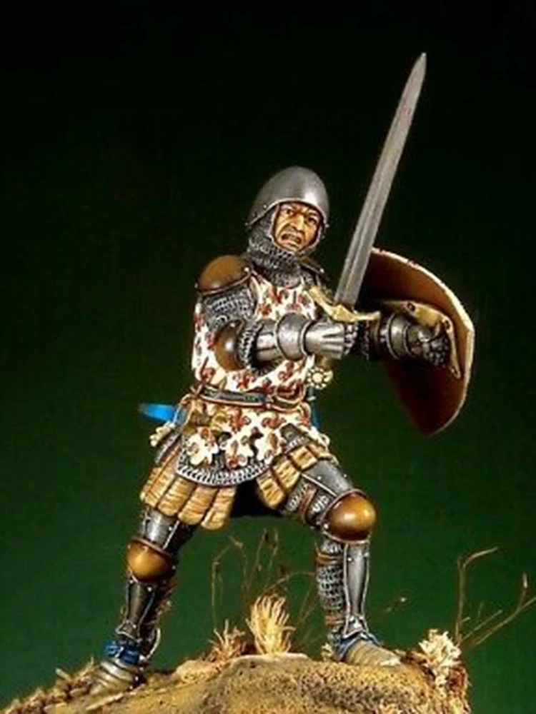 New Unassembled 1/32 54mm ancient warrior stand (WITH BASE ) Resin Figure Unpainted Model Kit
New Unassembled 1/32 54mm ancient warrior stand (WITH BASE ) Resin Figure Unpainted Model Kit