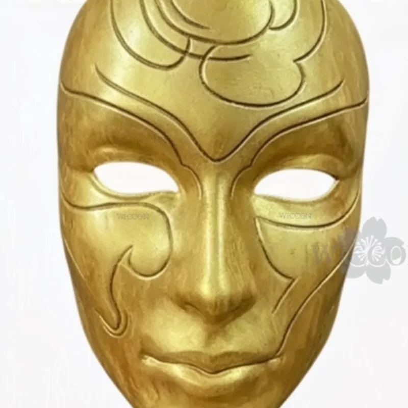 Fantasias Katarina Retro Dark Gold Classical Pattern 3D Polylactic Acid Mask Props Accessories 코스프레 Halloween Party Cosplay косп
Fantasias Katarina Retro Dark Gold Classical Pattern 3D Polylactic Acid Mask Props Accessories 코스프레 Halloween Party Cosplay косп