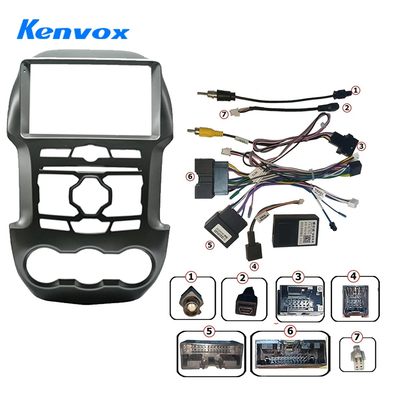 Car Radio Fascia Installation Panel For Ford Ranger F250 2011 2015 Android 2 Din Stereo Mounting Bezel Faceplate Frame Kit
Car Radio Fascia Installation Panel For Ford Ranger F250 2011 2015 Android 2 Din Stereo Mounting Bezel Faceplate Frame Kit