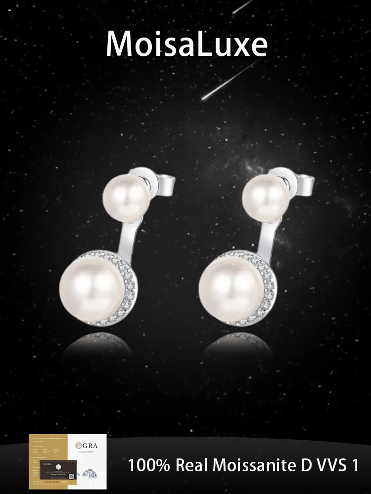 MoisaLuxe Official Store Moissanite Plata Sterling 925 Silver Jewelry Gift Pearl Simple Earrings for Women Hoops Piercing
MoisaLuxe Official Store Moissanite Plata Sterling 925 Silver Jewelry Gift Pearl Simple Earrings for Women Hoops Piercing