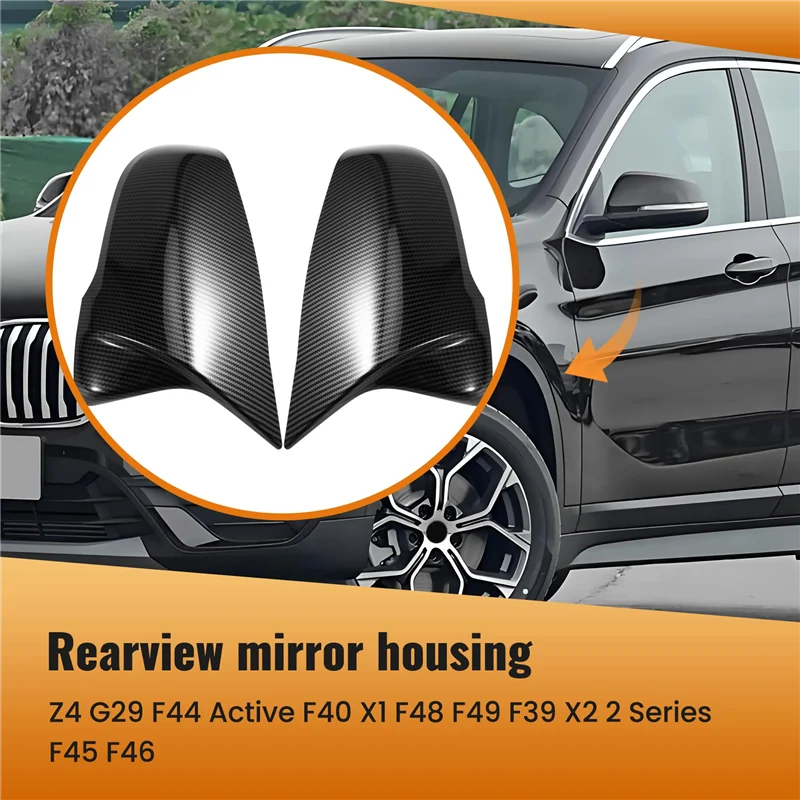 Car Side Door Rview Side Mirror Cover For BMW Z4 G29 F44 Active F40 X1 F48 F49 F39 X2 2Series F45 F46-A61E
Car Side Door Rview Side Mirror Cover For BMW Z4 G29 F44 Active F40 X1 F48 F49 F39 X2 2Series F45 F46-A61E