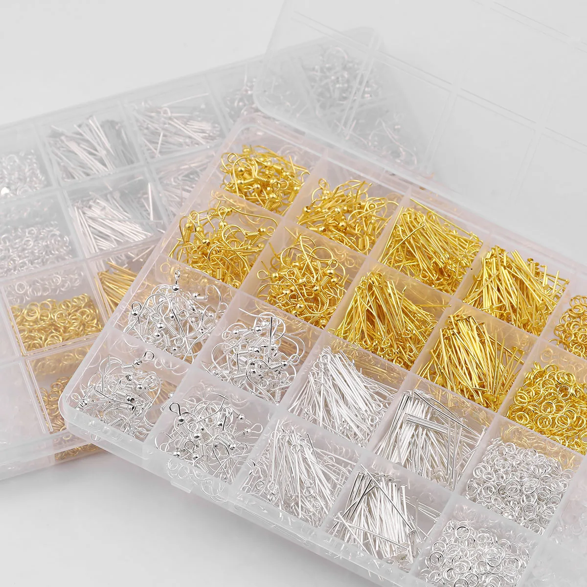Alloy Two-Tone 24-Piece Set Approx 1350 pcs Handmade DIY Jewelry Making Bead Loose Beads Bracelets Necklaces Accessories
Alloy Two-Tone 24-Piece Set Approx 1350 pcs Handmade DIY Jewelry Making Bead Loose Beads Bracelets Necklaces Accessories