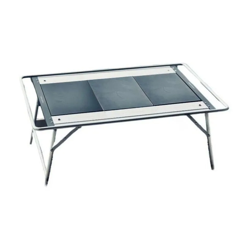 IGT Folding Camping Table Outdoor Aluminum Alloy Multi-functional Sturdy Stable Picnic Table Portable Camping Furnishings
IGT Folding Camping Table Outdoor Aluminum Alloy Multi-functional Sturdy Stable Picnic Table Portable Camping Furnishings