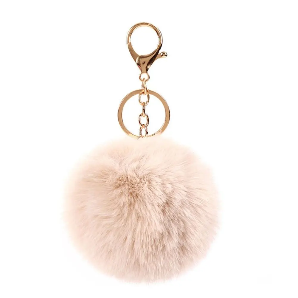 DIY Imitation Rabbit Fur Plush Ball Pendant Solid Color Hanging Decoration Fluffy Ball Keychain 8cm Car Keyring Woman
DIY Imitation Rabbit Fur Plush Ball Pendant Solid Color Hanging Decoration Fluffy Ball Keychain 8cm Car Keyring Woman