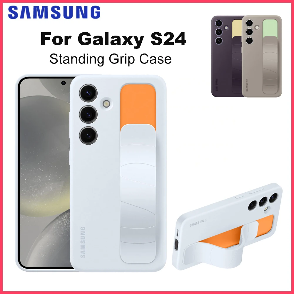 Original Samsung Standing Grip Smartphone Case for Galaxy S24 Standing Grip Case Phone Case EF-GS921
Original Samsung Standing Grip Smartphone Case for Galaxy S24 Standing Grip Case Phone Case EF-GS921