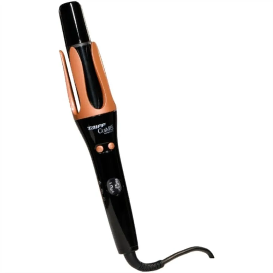 Automatic Curling Iron 1.25" Rotating Barrel with Ion Technology, PTC Fast Heating, 3 Heat Settings 340°F–410°F, Dual Voltage
Automatic Curling Iron 1.25" Rotating Barrel with Ion Technology, PTC Fast Heating, 3 Heat Settings 340°F–410°F, Dual Voltage