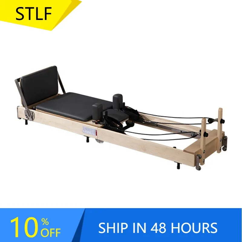 YTYIN High Quality Yoga Body Building Foldable Pilates Reformer Gym Home Fitness Pilates Reformer Hot Sale Wooden Pilates Reform
YTYIN High Quality Yoga Body Building Foldable Pilates Reformer Gym Home Fitness Pilates Reformer Hot Sale Wooden Pilates Reform