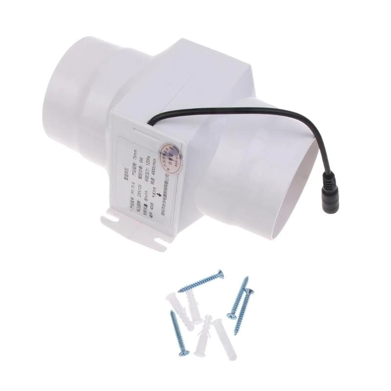 Усилители вентиляционных отверстий с регулируемой скоростью, небольшой линейный канальный вентилятор 75 мм для шкафов
Усилители вентиляционных отверстий с регулируемой скоростью, небольшой линейный канальный вентилятор 75 мм для шкафов