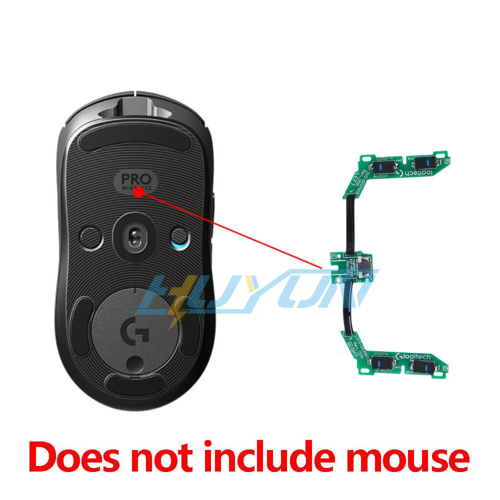Mouse Side Button Board Replacement Accessories for Logitech GPW G PRO Mouse
Mouse Side Button Board Replacement Accessories for Logitech GPW G PRO Mouse