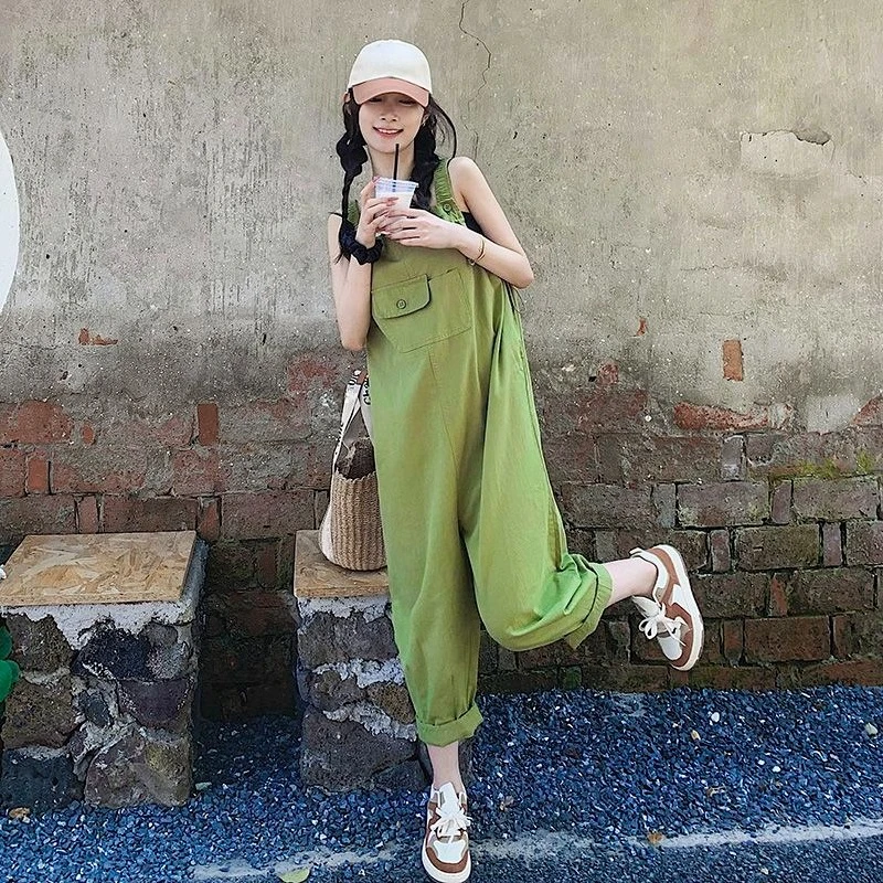 Женский комбинезон в корейском стиле Salt Style для студенток, свободный крой, стройнящий, летний, новый, повседневный, с широкими штанинами
Женский комбинезон в корейском стиле Salt Style для студенток, свободный крой, стройнящий, летний, новый, повседневный, с широкими штанинами