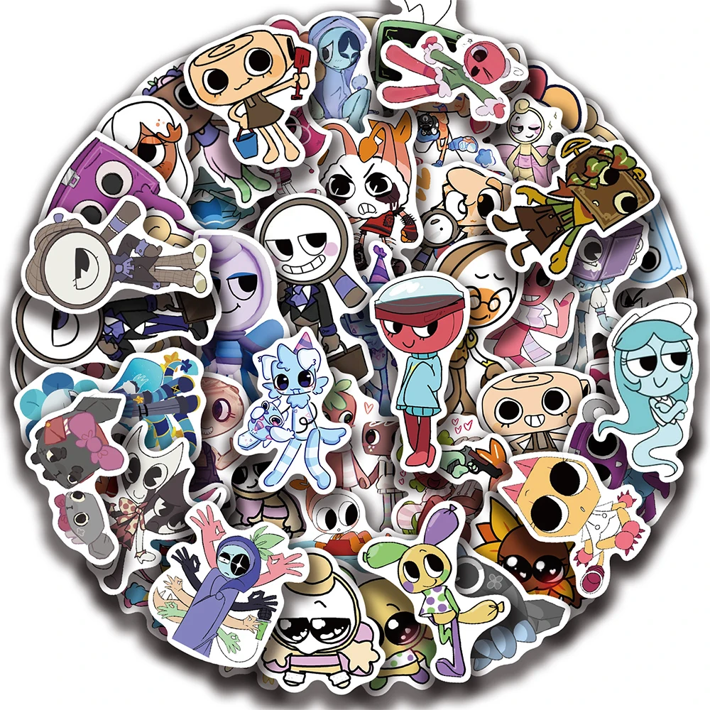 10/30/54pcs Dandys World Cartoon Stickers Funny Anime Game Decals Waterproof DIY Notebook Laptop Luggage Cute Graffiti Sticker
10/30/54pcs Dandys World Cartoon Stickers Funny Anime Game Decals Waterproof DIY Notebook Laptop Luggage Cute Graffiti Sticker