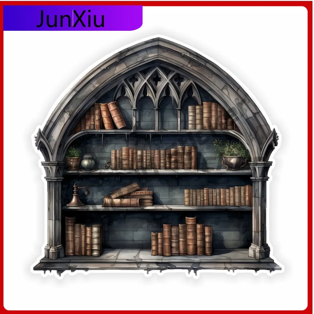 Gothic Bookshelf Stickers Waterproof Vinyl Custom Vehicle Decals Amotorcycle Stickers Decoration Accessories Suv Window Camping
Gothic Bookshelf Stickers Waterproof Vinyl Custom Vehicle Decals Amotorcycle Stickers Decoration Accessories Suv Window Camping