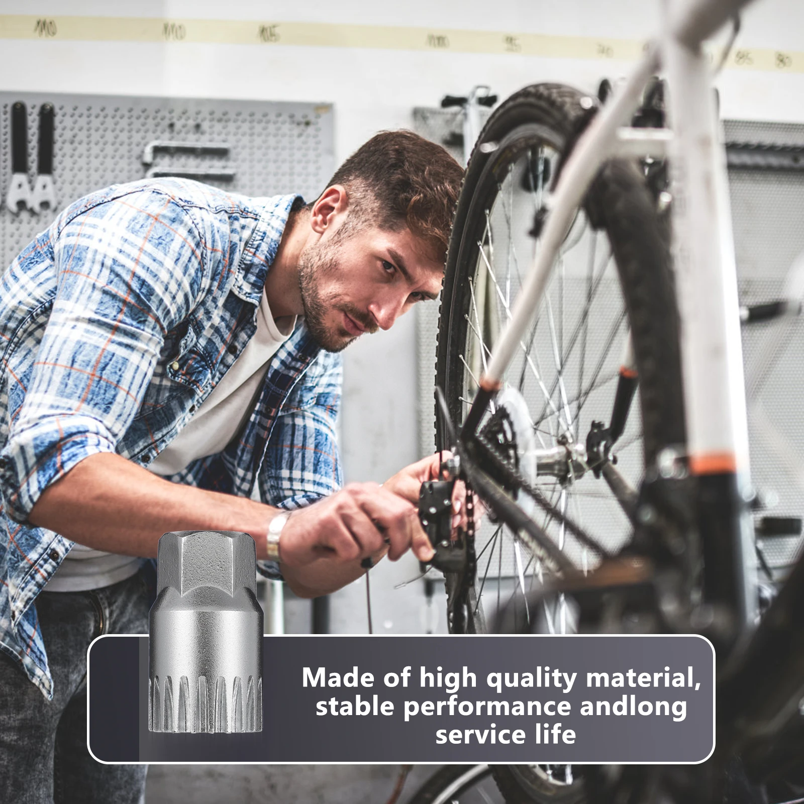 High carbon Steel Center Shaft Removal Tool for Bike Repair Portable Lightweight Maintenance Accessories Bike Supplies
High carbon Steel Center Shaft Removal Tool for Bike Repair Portable Lightweight Maintenance Accessories Bike Supplies