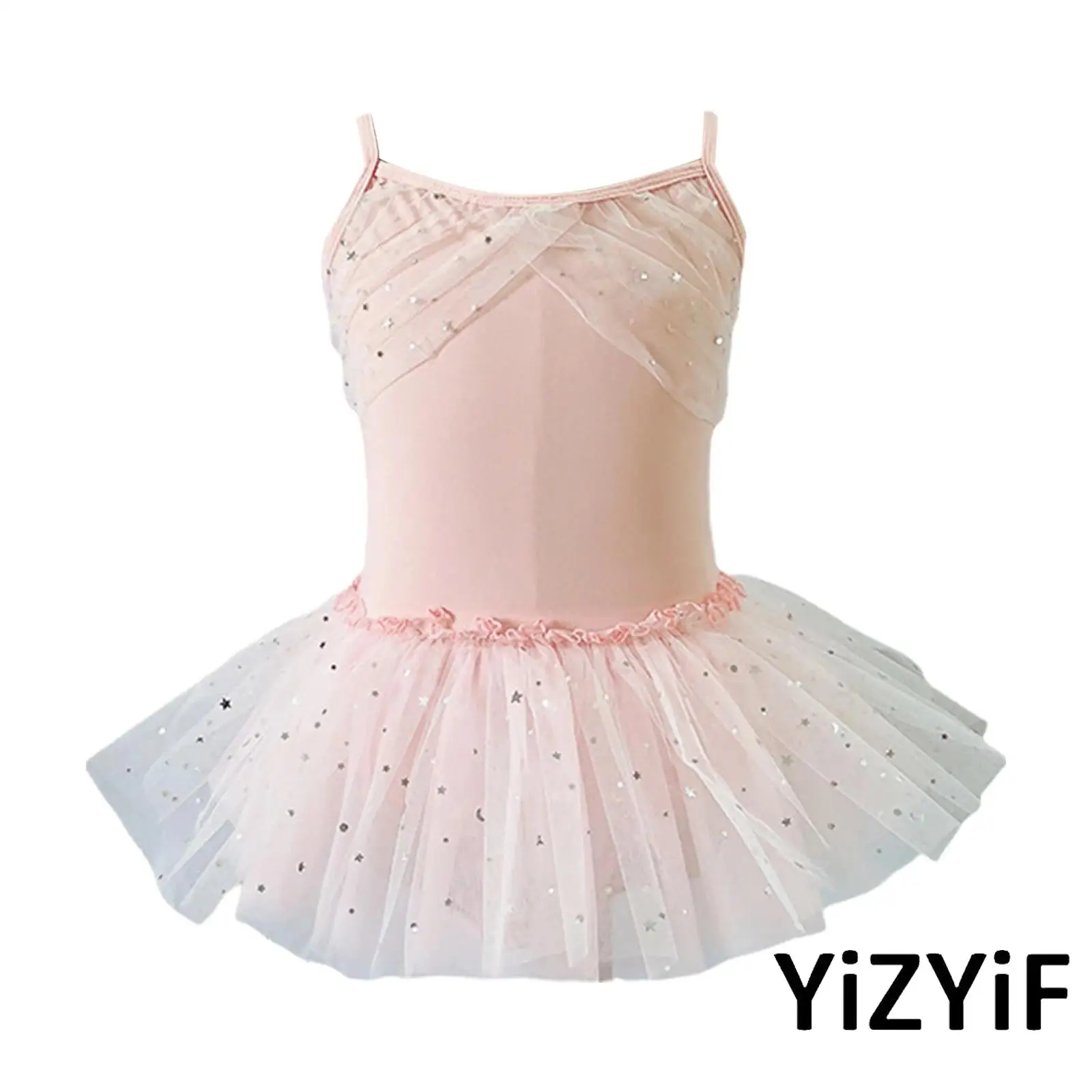 Kids Girls Ballet Salsa Lyric Dance Dress Outfit Spaghetti-strap Ruched Bodice Sequin Tulle Dress Yoga Ballerina Dance Costume
Kids Girls Ballet Salsa Lyric Dance Dress Outfit Spaghetti-strap Ruched Bodice Sequin Tulle Dress Yoga Ballerina Dance Costume