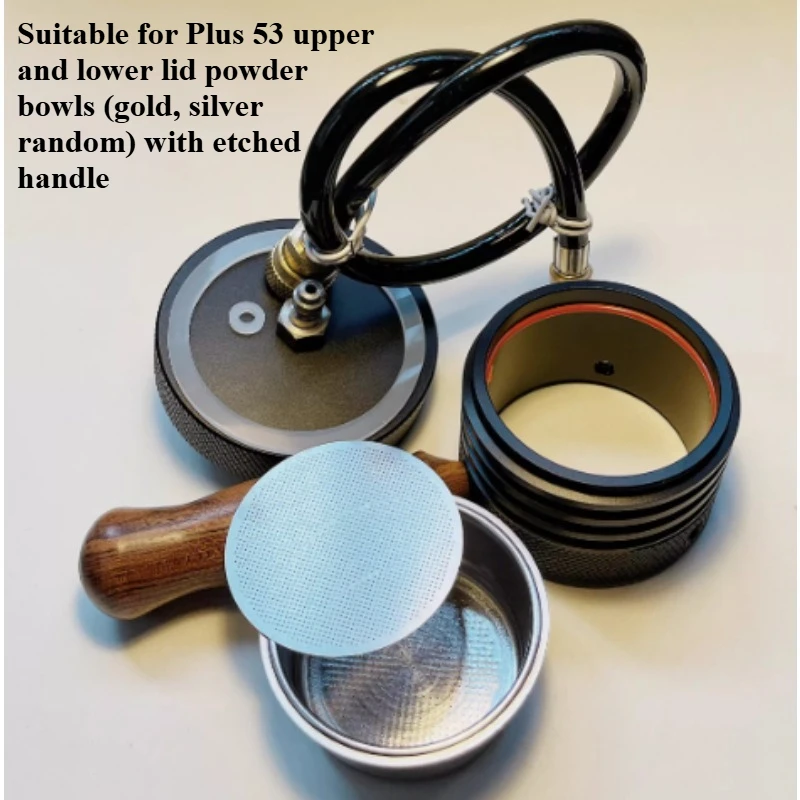 Suitable for Star Grain Three PLUS Coffee Machine Pneumatic Bottomless Handle Modified 51/53mm Powder Bowl Daoffee
Suitable for Star Grain Three PLUS Coffee Machine Pneumatic Bottomless Handle Modified 51/53mm Powder Bowl Daoffee