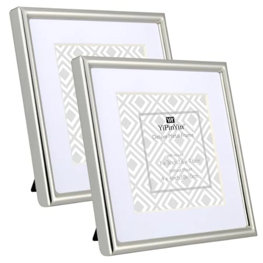 Sqaure Simply Metal Picture Frame With for 3x 3'' Set of 2, Narrow Plated metal Photo Frames 3x3'' With Soft Touch Velvet Backi
Sqaure Simply Metal Picture Frame With for 3x 3'' Set of 2, Narrow Plated metal Photo Frames 3x3'' With Soft Touch Velvet Backi