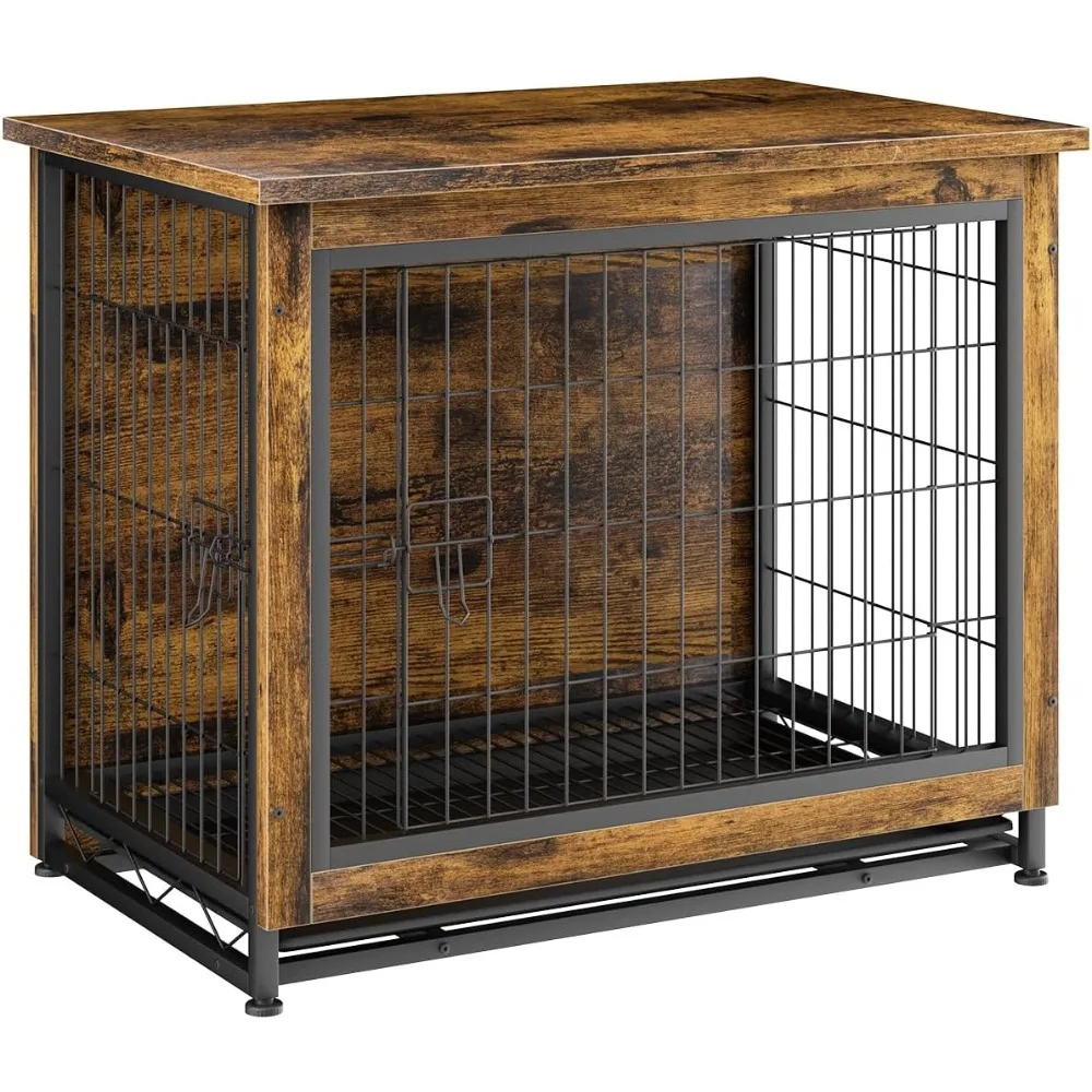 JY QAQA Wooden Dog Crate Furniture: Double-Door Indoor Kennel Table – Brown Dog Cage/House
JY QAQA Wooden Dog Crate Furniture: Double-Door Indoor Kennel Table – Brown Dog Cage/House