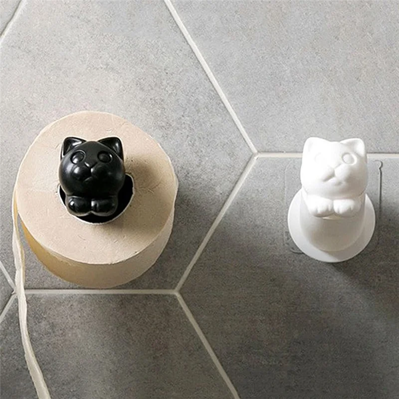 Wall Mounted Toilet Paper Holder Cartoon Cat Retractable Paper Towel Holder Kitchen Paper Towel Roll Dispenser-AT36
Wall Mounted Toilet Paper Holder Cartoon Cat Retractable Paper Towel Holder Kitchen Paper Towel Roll Dispenser-AT36