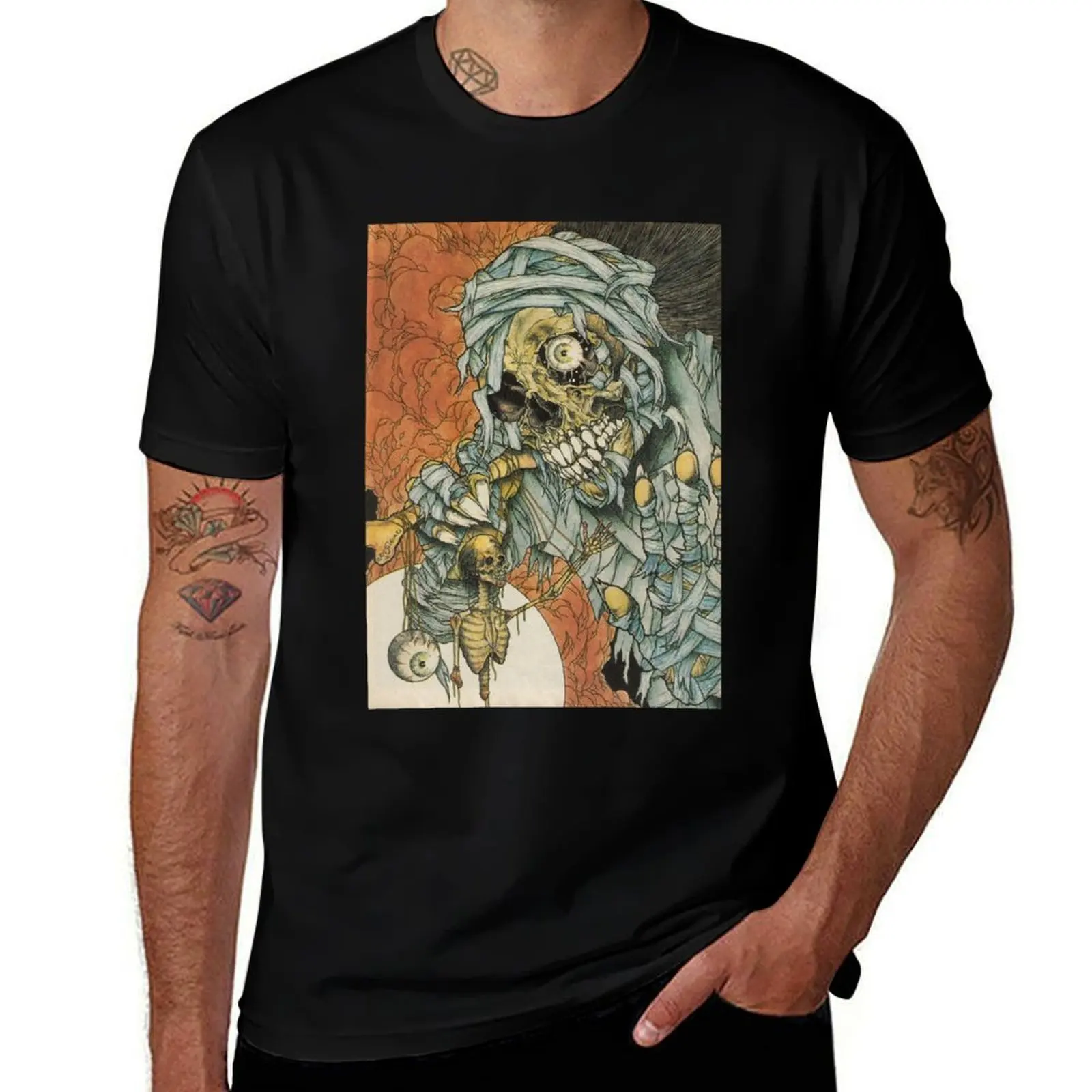 Pushead wave the T-Shirt Plus Size Loose Short Sleeve Top
Pushead wave the T-Shirt Plus Size Loose Short Sleeve Top