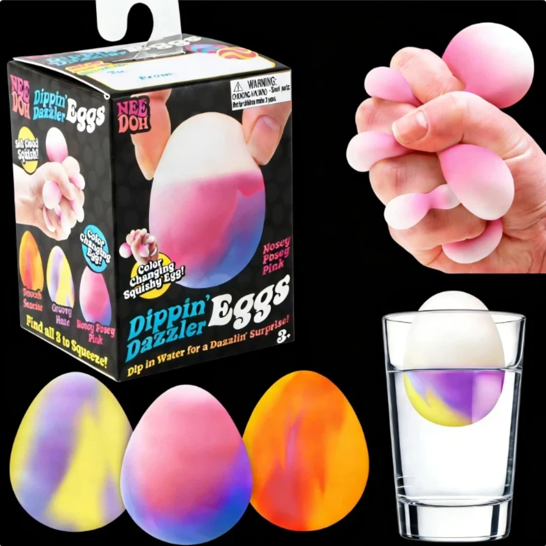 New Nee doh Golden Egg Hunt Game change color blind box Easter Fidget With Squishy Surprise Stress Relief Squeeze Party gifts
New Nee doh Golden Egg Hunt Game change color blind box Easter Fidget With Squishy Surprise Stress Relief Squeeze Party gifts