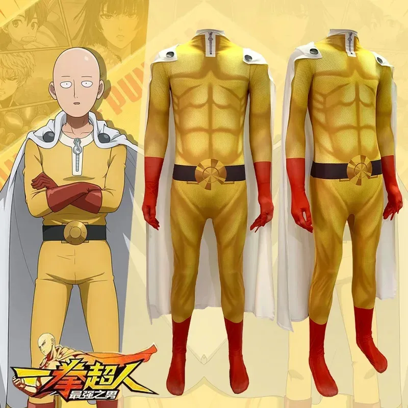 Anime Same Cos Suit Jumpsuit Cosplay Battle Suit Halloween Tights Saitama Teacher
Anime Same Cos Suit Jumpsuit Cosplay Battle Suit Halloween Tights Saitama Teacher