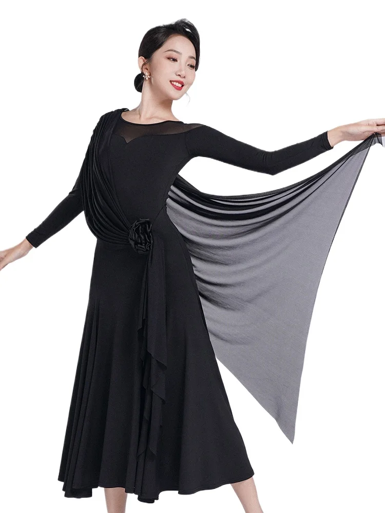 2023 Modern Dance Dress Women's Long Sleeve Dance Dress Latin Dance Dress Ballroom Dance Dress F3030
2023 Modern Dance Dress Women's Long Sleeve Dance Dress Latin Dance Dress Ballroom Dance Dress F3030