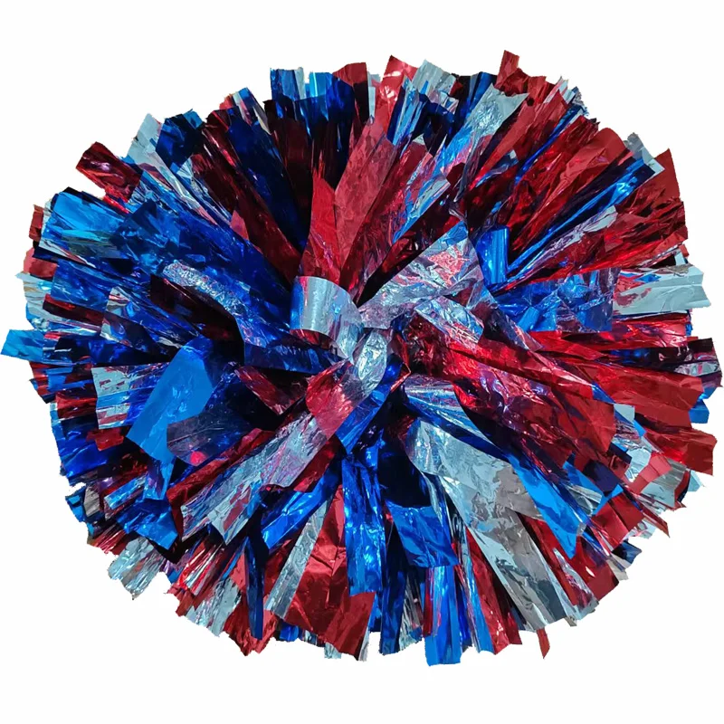 Wenhan Pompoms Factory, Baton Handle, Cheerleader Pom Poms, 45Cm, Red Silver Blue Pompons, Color Can Free Combination, 1Pcs
Wenhan Pompoms Factory, Baton Handle, Cheerleader Pom Poms, 45Cm, Red Silver Blue Pompons, Color Can Free Combination, 1Pcs