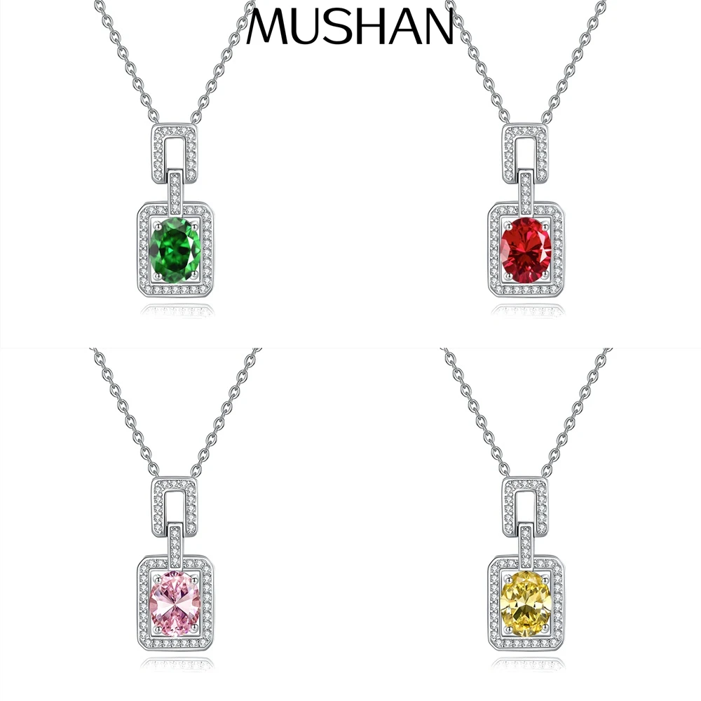 MuShan Jewelry 925 Sterling Silver Necklace Pendant Chain HCD Diamonds Bachelorette Gift Daughter Gift Women Necklaces Jewelry
MuShan Jewelry 925 Sterling Silver Necklace Pendant Chain HCD Diamonds Bachelorette Gift Daughter Gift Women Necklaces Jewelry