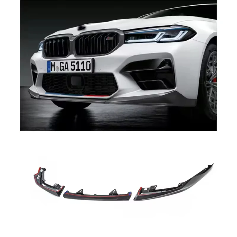High Quality Real Dry Carbon Fiber Front Lip T Style for BMW M5 F90 LCI 2021+ Front Bumper Spoiler Auto Accessories
High Quality Real Dry Carbon Fiber Front Lip T Style for BMW M5 F90 LCI 2021+ Front Bumper Spoiler Auto Accessories
